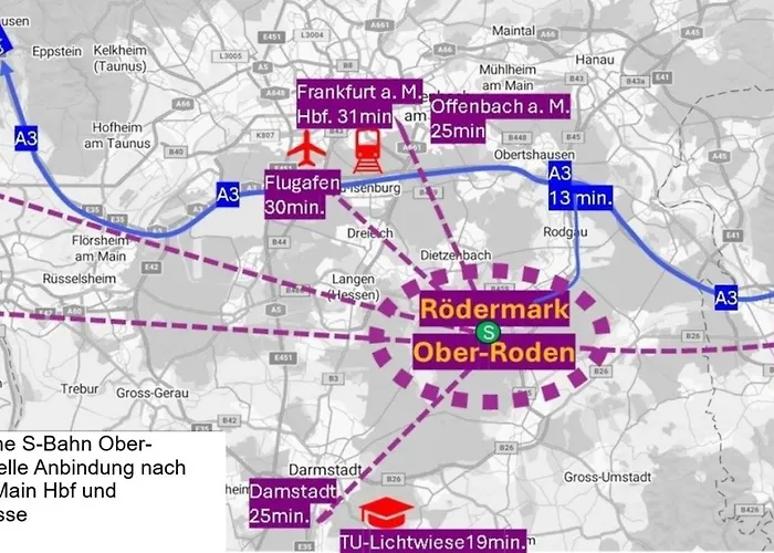Nahe Frankfurt Am Main Mit Parkplaetzen Pkw Oder Rödermark
